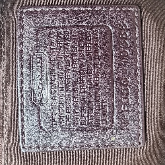 Coach Patchwork Patent Suede Signature C Jacquard Shopper Tote # F06Q-10388 - Picture 10 of 16